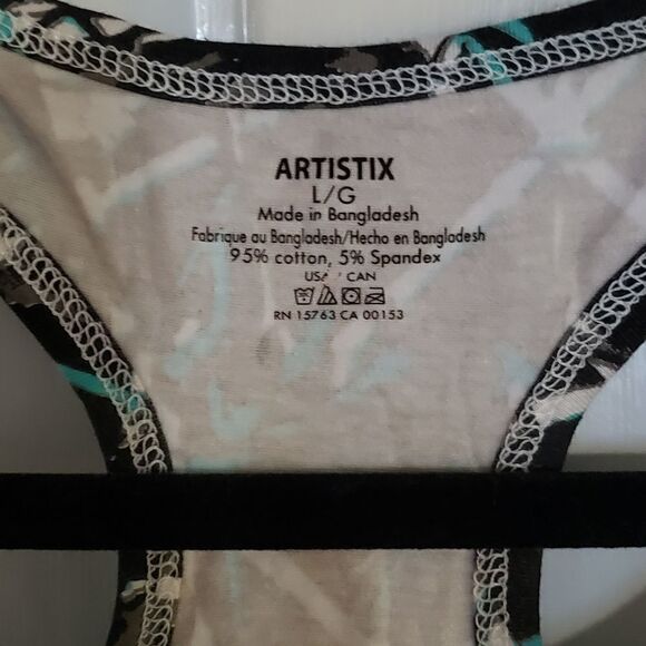 Artistix Running Fitness Athletic Bra Size Large - Picture 5 of 7
